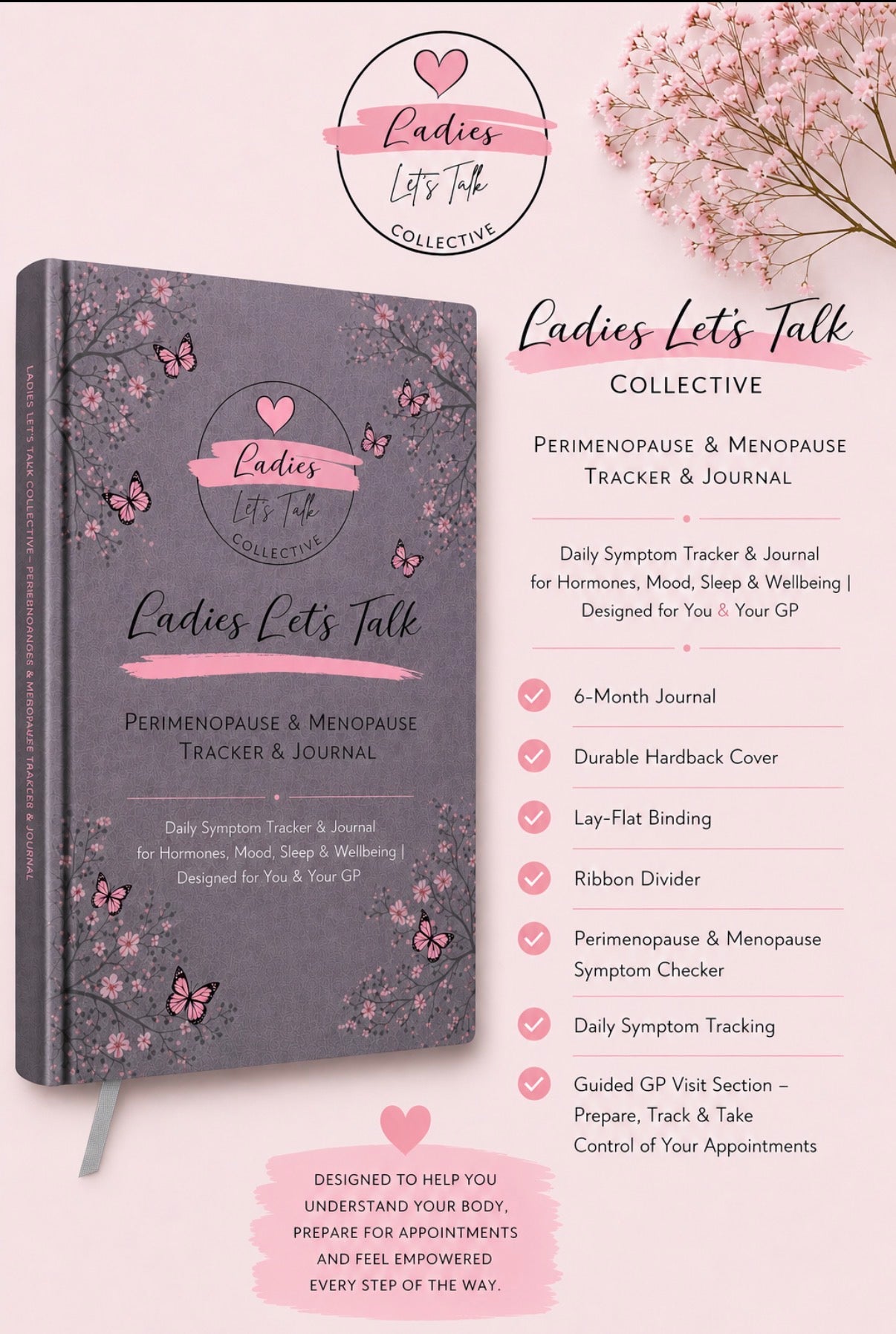 Perimenopause & menopause tracker & journal